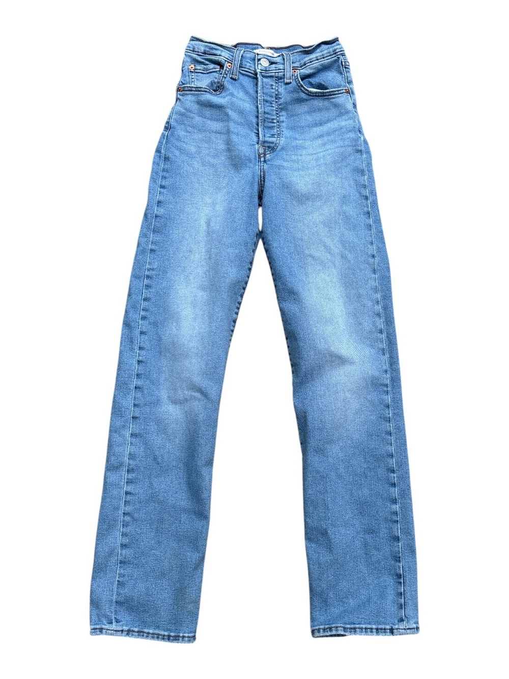 Levi’s Classic Ribcage Straight High-Rise Straight Leg Women Jeans - Light Blue